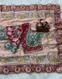 Inspiring Pink Rangoli Silk Sequence Embroidery Work Saree With Stitched Blouse