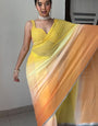 Susurrous 1-Minute Ready To Wear Multi Color Georgette Saree